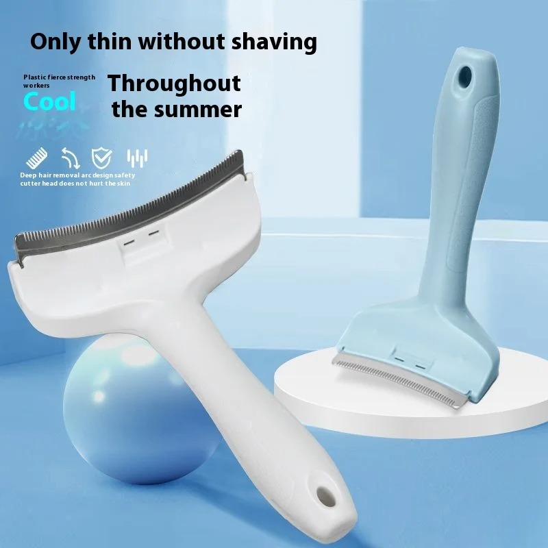 Undercoat Rake Dematting Tool Dog Shedding - Cepillo Slicker para Perros, Herramienta para
