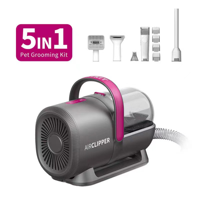 Pet Grooming Vacuum Suction Kit 5 In 1 - PETKIT Airclipper Kit de vacío para