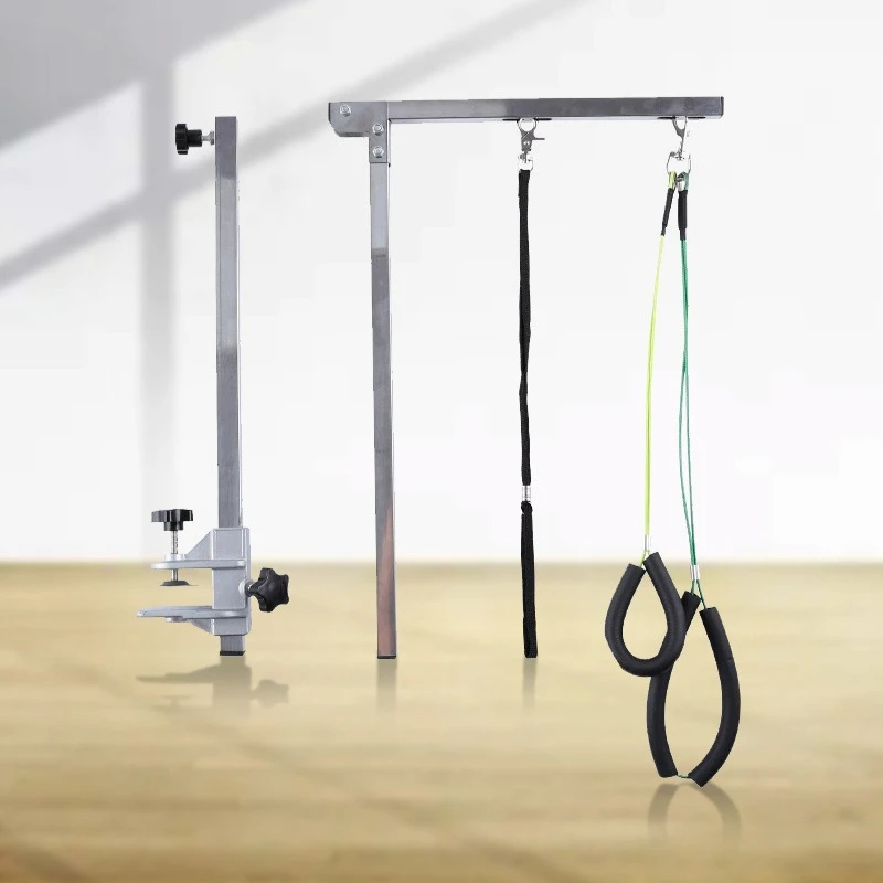 Folding Pet Grooming Table Arm Clamp - Soporte de Brazo Ajustable y Retráctil
