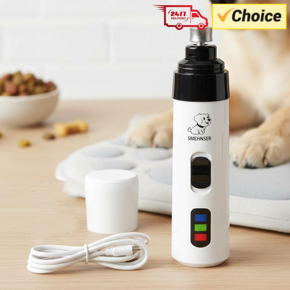 Cordless Dog Clippers Low Noise Grooming - Cortauñas para Perros con Carga USB,