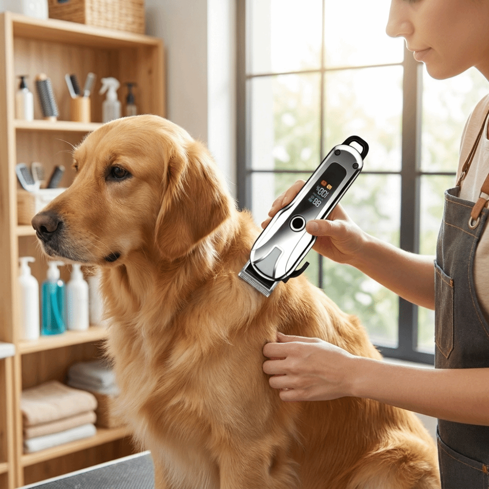 Cortadora eléctrica para masco - Cordless Dog Clippers Low Noise Grooming reseña y precio