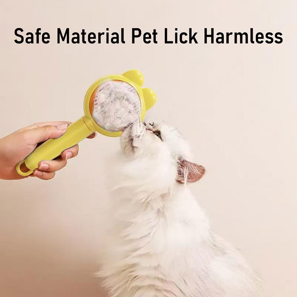 Cepillo de Aseo para Gatos, Ce - Slicker Brush Self Cleaning Pet Grooming reseña y precio
