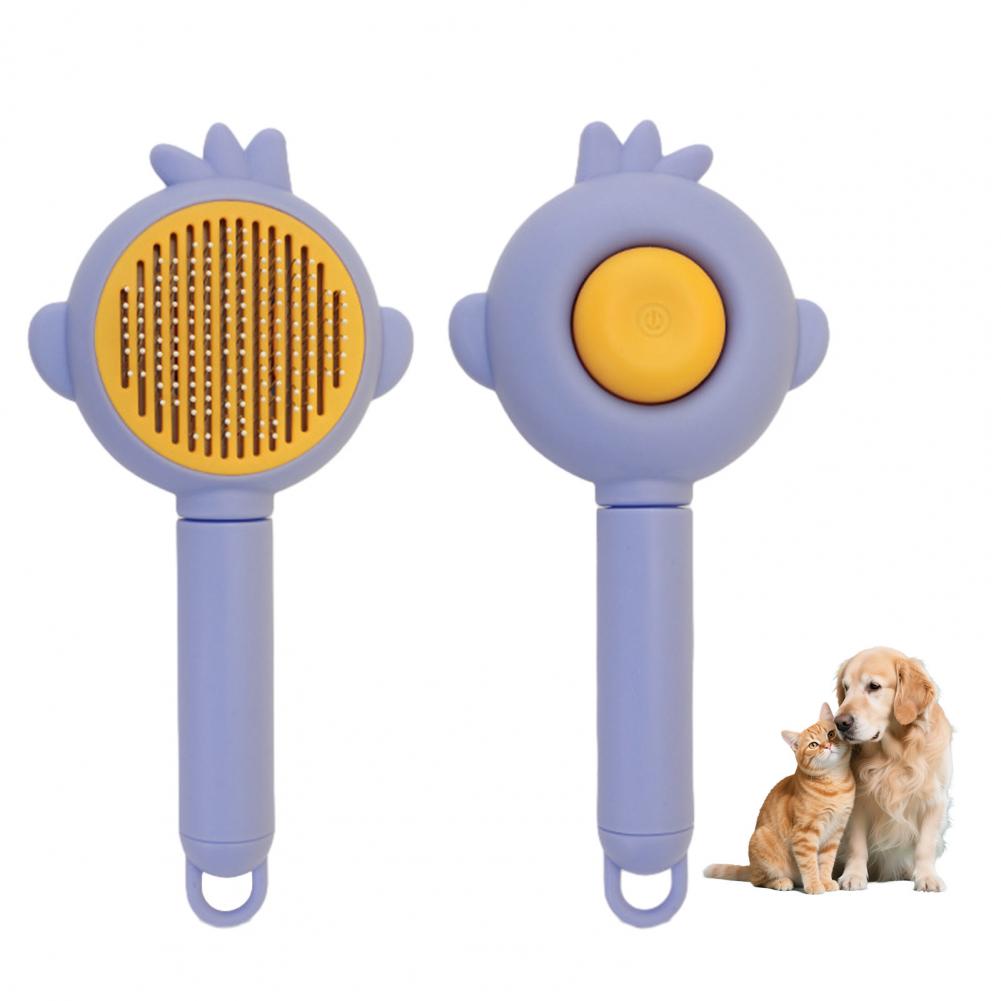 Cepillo de Aseo para Gatos, Ce - Slicker Brush Self Cleaning Pet Grooming reseña y precio