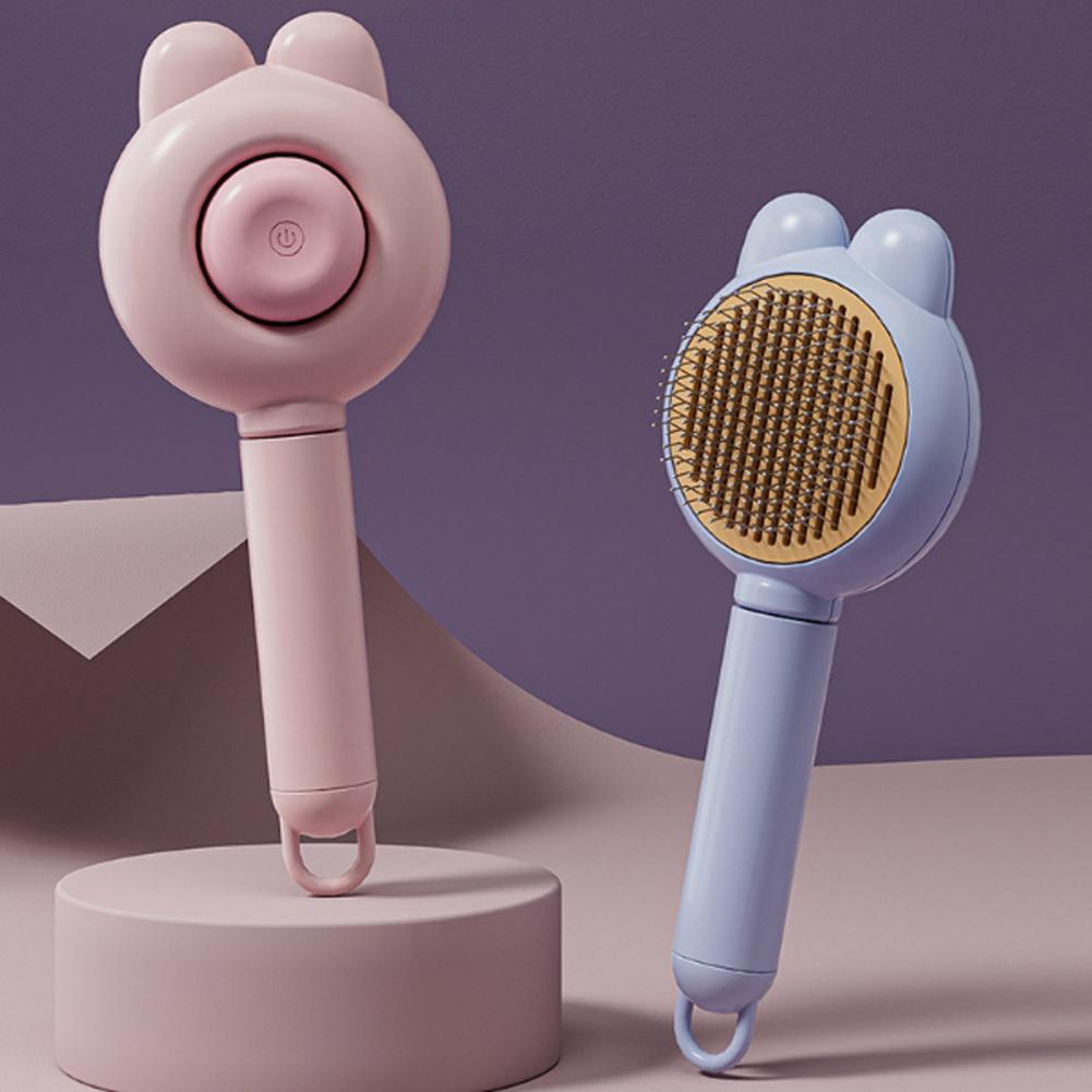 Cepillo de Aseo para Gatos, Ce - Slicker Brush Self Cleaning Pet Grooming reseña y precio