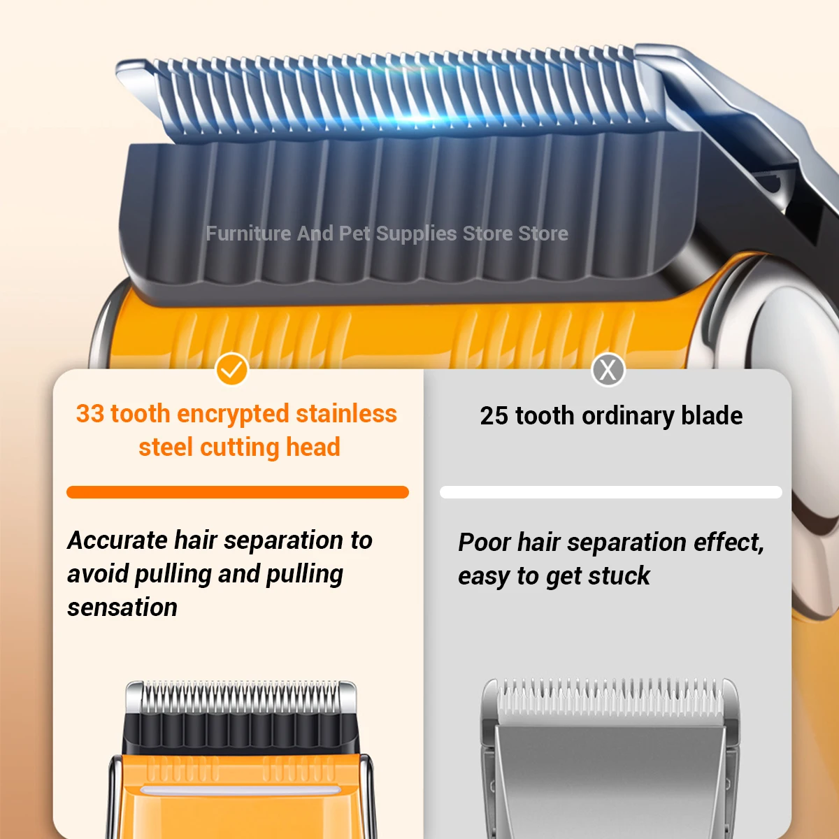 Cortadora de Pelo Eléctrica Pr - Cordless Dog Clippers Low Noise Grooming reseña y precio