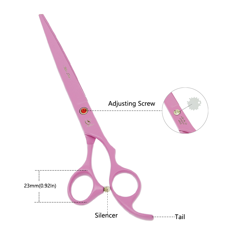Tijeras de peluquería canina d - Professional Pet Grooming Scissors Curved reseña y precio