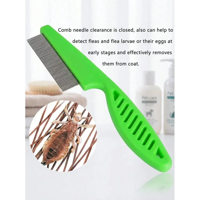 Peine para eliminar manchas de - Flea Comb Fine Tooth Pet Tear Stain reseña y precio