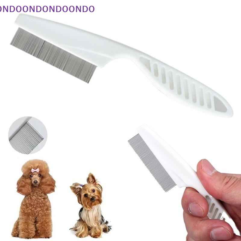 Peine para eliminar manchas de - Flea Comb Fine Tooth Pet Tear Stain reseña y precio