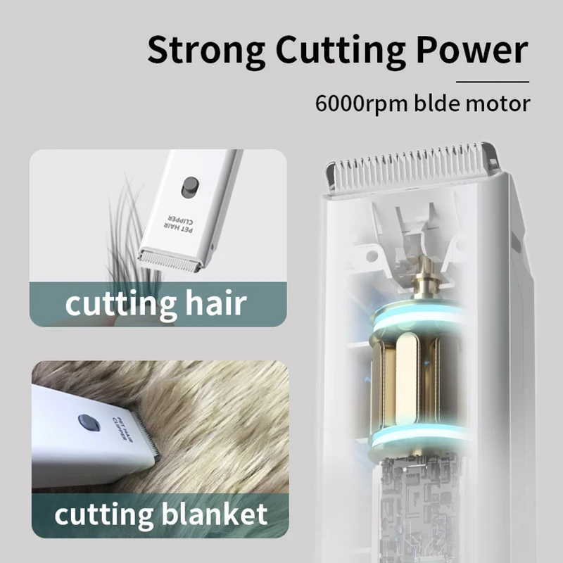 Cortadora de pelo inalámbrica  - Cordless Dog Clippers Low Noise Grooming reseña y precio