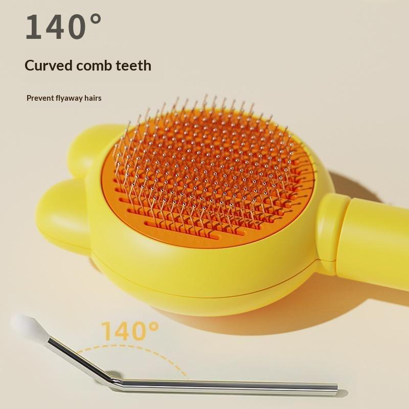 Cepillo autolimpiante para mas - Slicker Brush Self Cleaning Pet Grooming reseña y precio
