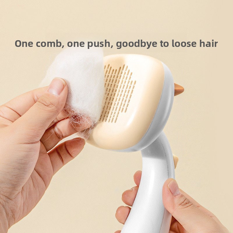 Cepillo de Aseo para Mascotas, - Slicker Brush Self Cleaning Pet Grooming reseña y precio