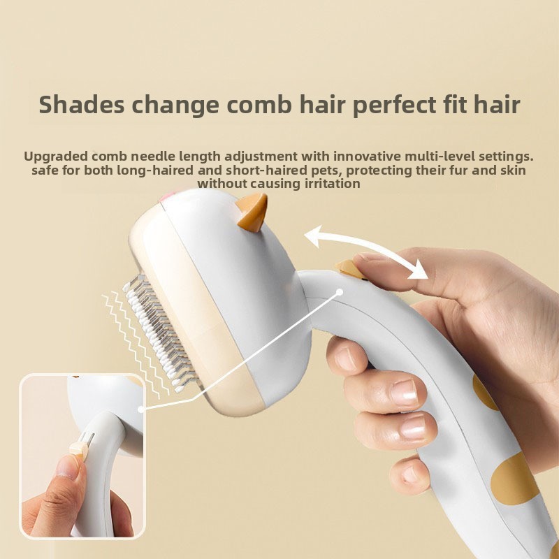 Cepillo de Aseo para Mascotas, - Slicker Brush Self Cleaning Pet Grooming reseña y precio