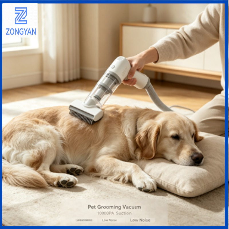Aspiradora inalámbrica para el - Pet Grooming Vacuum Suction Kit 5 In 1 reseña y precio