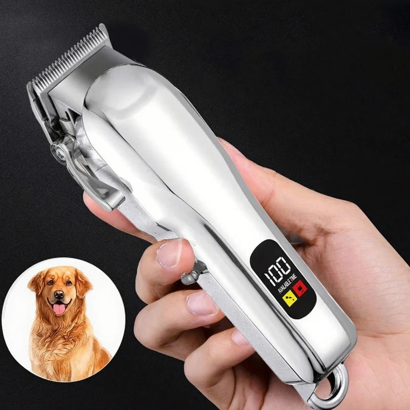 Máquina Cortadora de Pelo Prof - Cordless Dog Clippers Low Noise Grooming reseña y precio