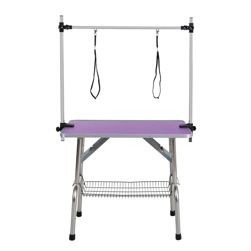 Mesa Plegable de 42 Pulgadas p - Folding Pet Grooming Table Arm Clamp reseña y precio