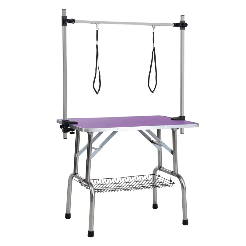 Mesa Plegable de 42 Pulgadas p - Folding Pet Grooming Table Arm Clamp reseña y precio