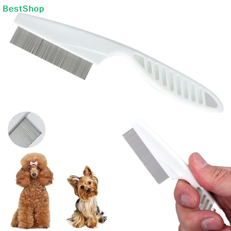 〔R〕Peine para eliminar las man - Flea Comb Fine Tooth Pet Tear Stain reseña y precio