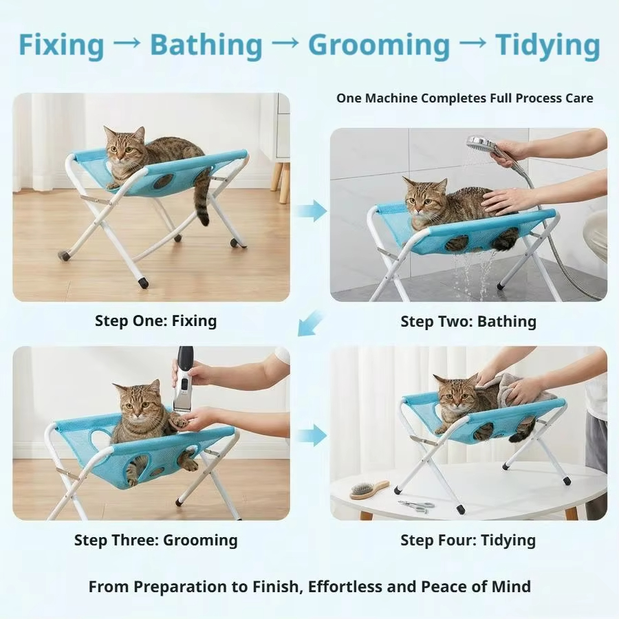 Soporte para hamaca de peluque - Pet Grooming Hammock Sling Restraint reseña y precio