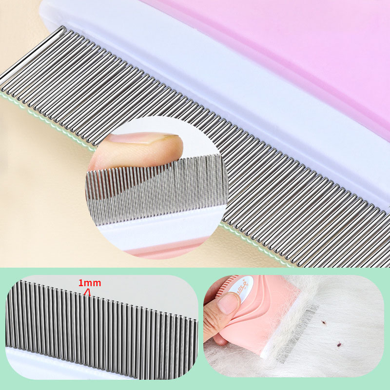 Peine Antipulgas para Mascotas - Flea Comb Fine Tooth Pet Tear Stain reseña y precio