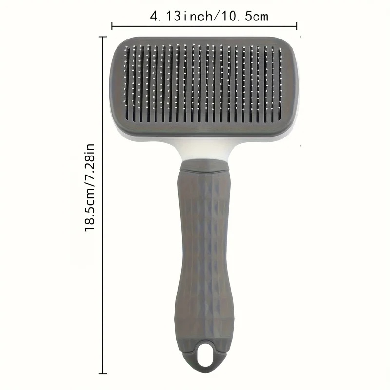 Cepillo Autolimpiante para Eli - Slicker Brush Self Cleaning Pet Grooming reseña y precio