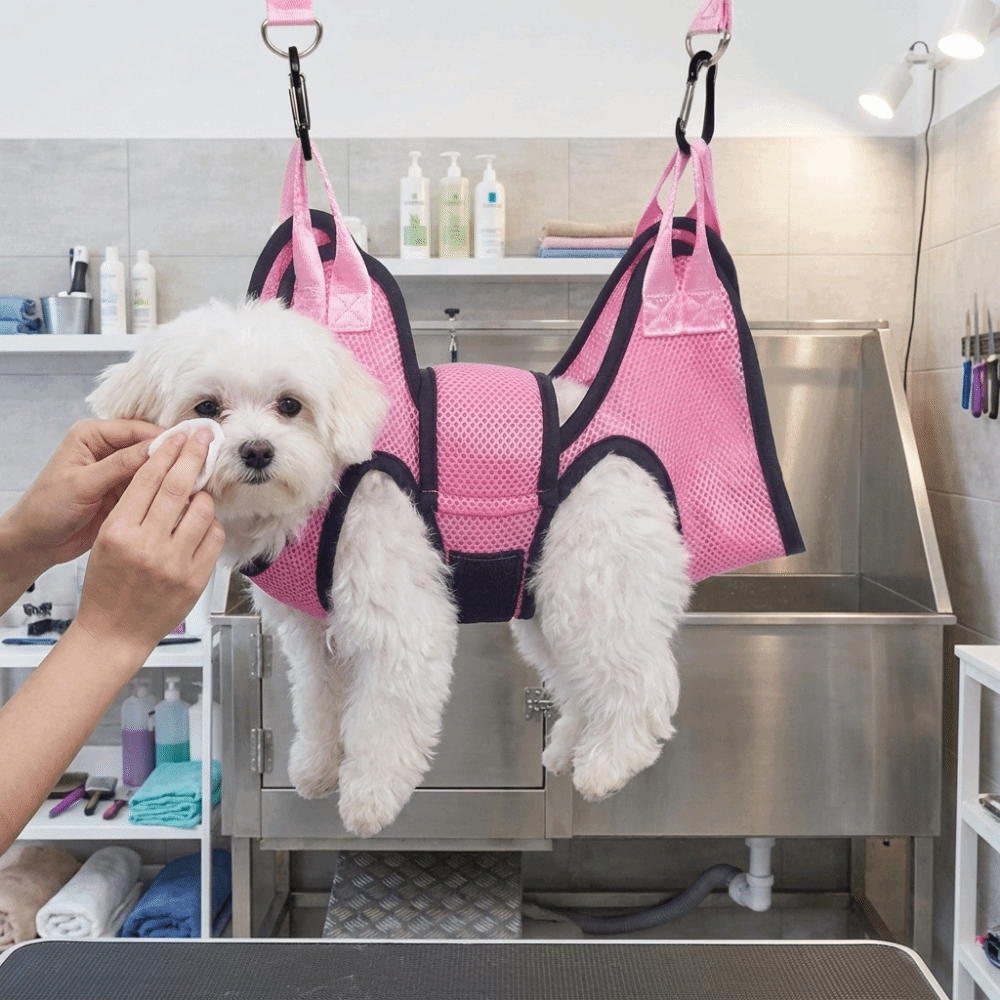 Hamaca ajustable para peluquer - Pet Grooming Hammock Sling Restraint reseña y precio