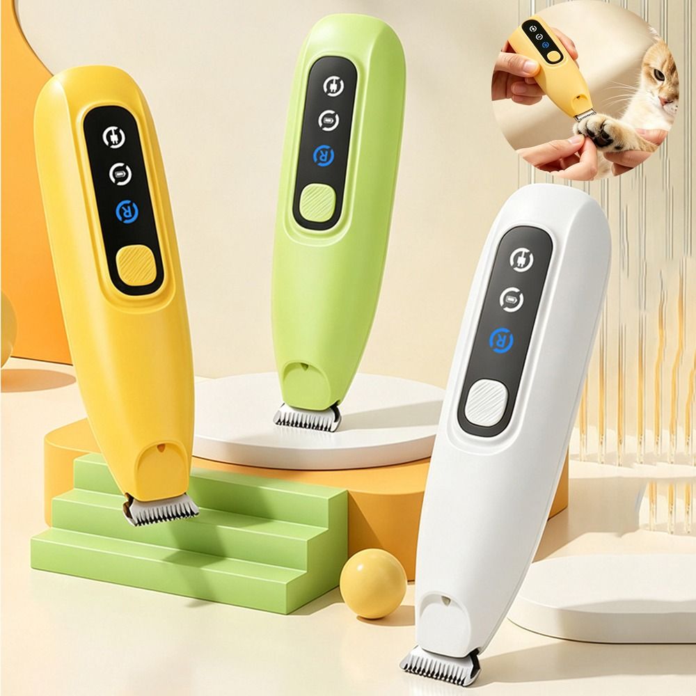 Práctico recortador de patas p - Cordless Dog Clippers Low Noise Grooming reseña y precio