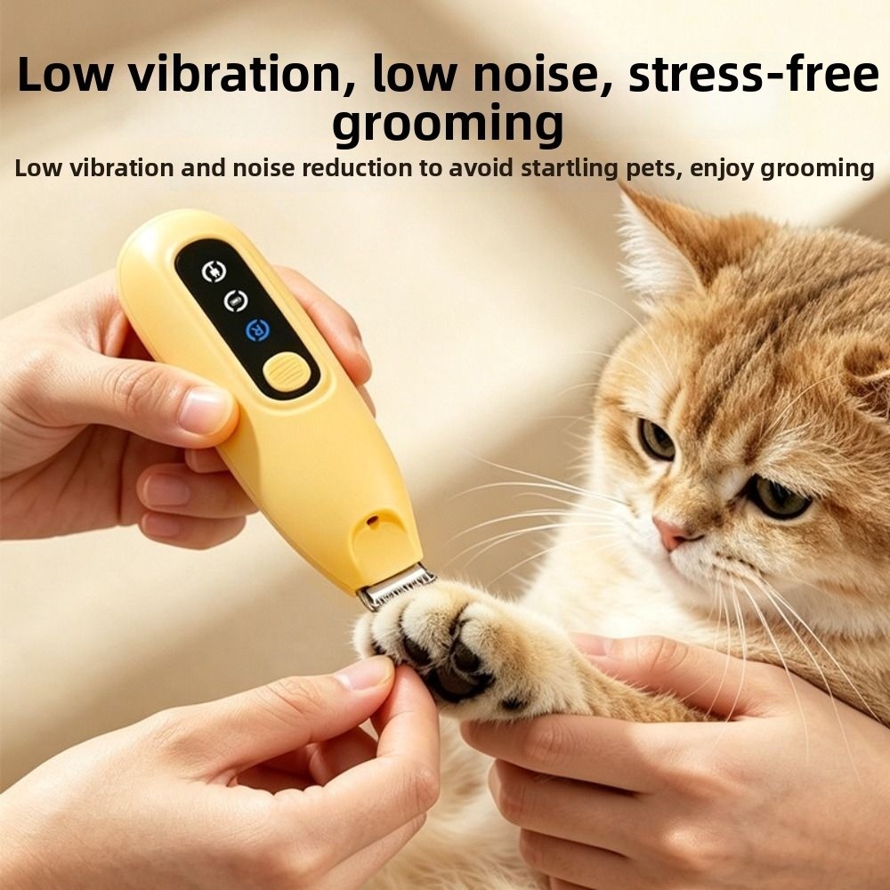 Práctico recortador de patas p - Cordless Dog Clippers Low Noise Grooming reseña y precio