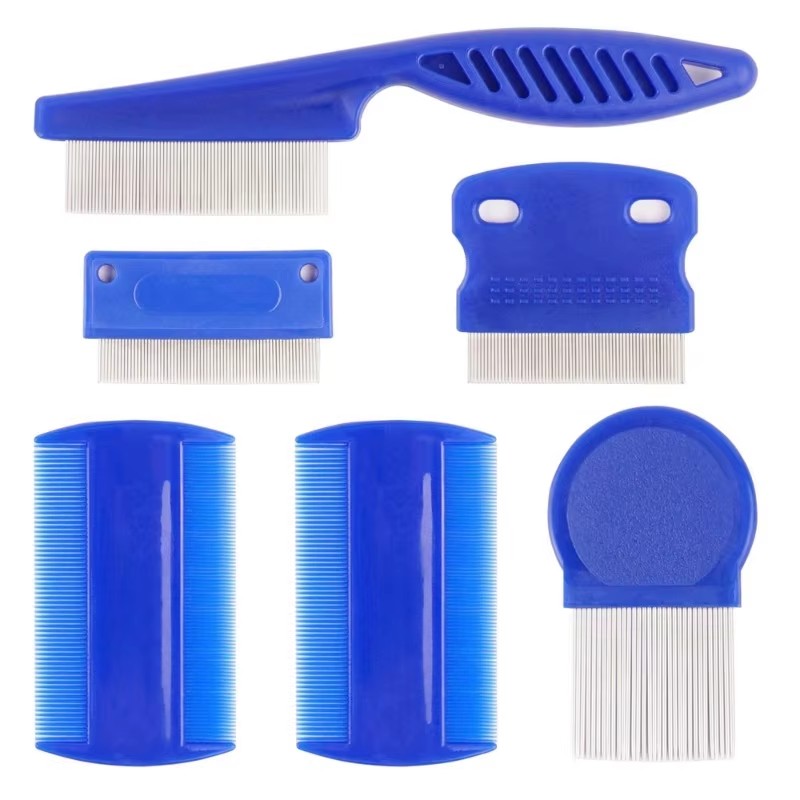 Juego de 4/6 peines para masco - Flea Comb Fine Tooth Pet Tear Stain reseña y precio