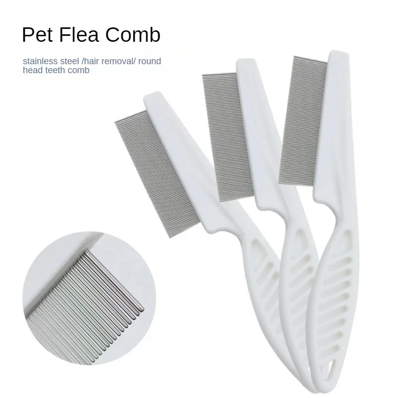 1 unidad: peine para eliminar  - Flea Comb Fine Tooth Pet Tear Stain reseña y precio