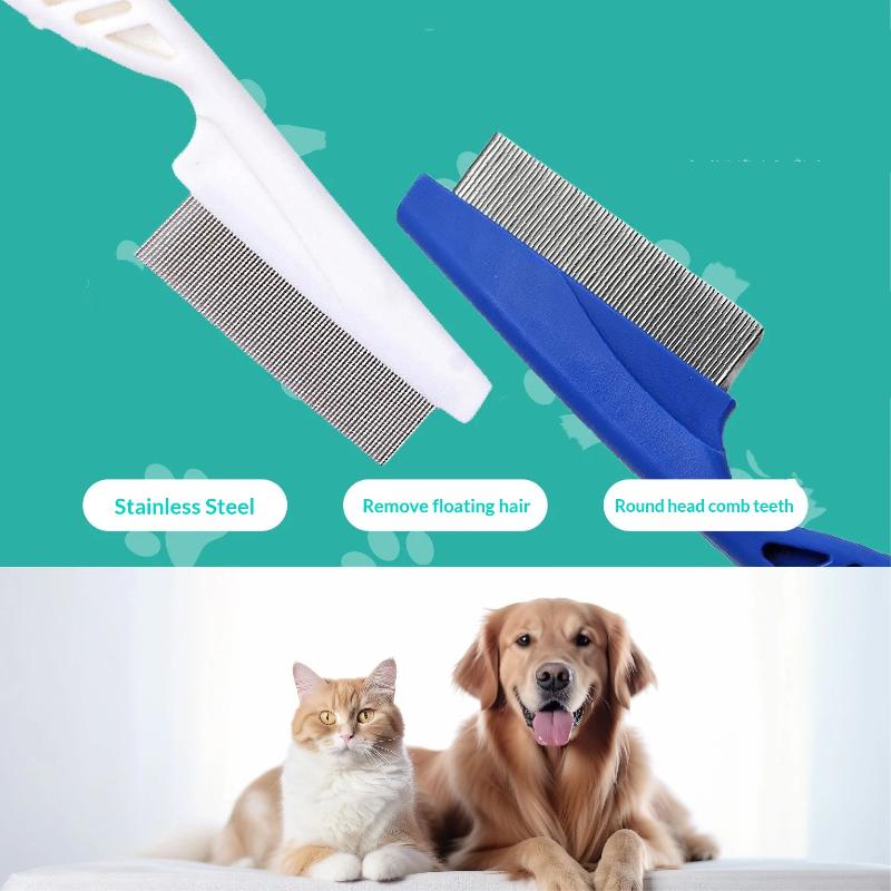 Peine para eliminar manchas de - Flea Comb Fine Tooth Pet Tear Stain reseña y precio