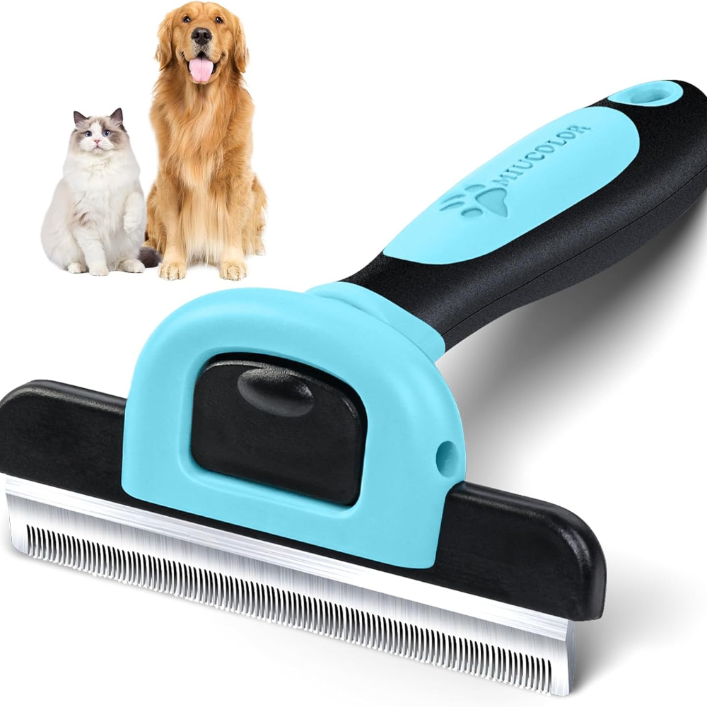 Cepillo de Aseo para Mascotas  - Undercoat Rake Dematting Tool Dog Shedding reseña y precio