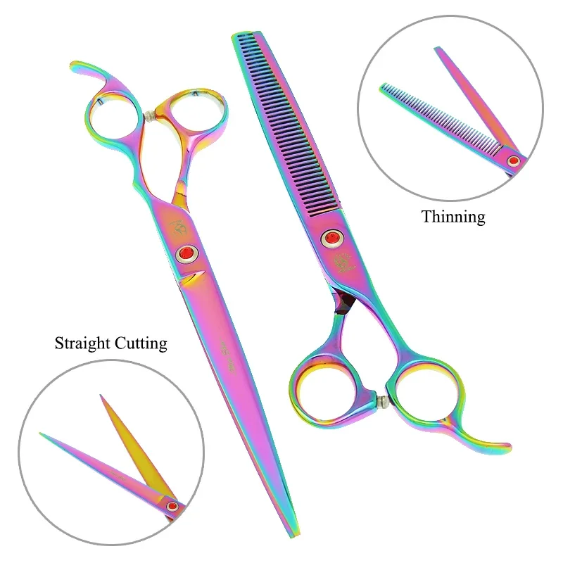 Tijeras profesionales para mas - Professional Pet Grooming Scissors Curved reseña y precio
