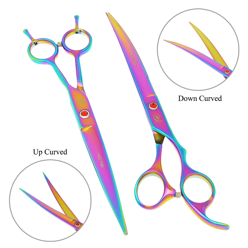 Tijeras profesionales para mas - Professional Pet Grooming Scissors Curved reseña y precio
