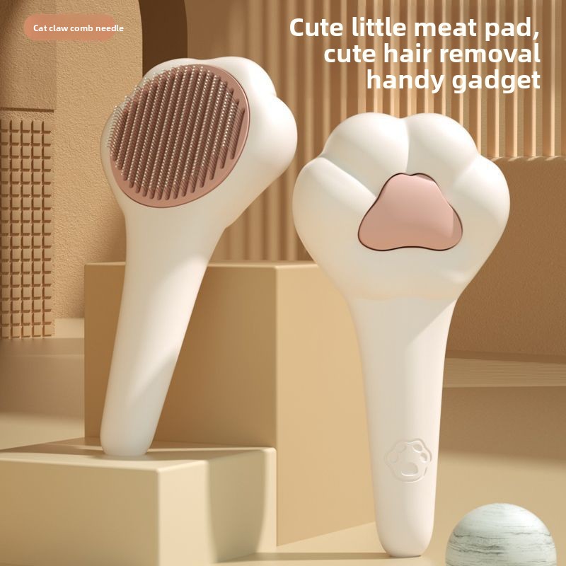 Cepillo para Mascotas, Desenre - Slicker Brush Self Cleaning Pet Grooming reseña y precio