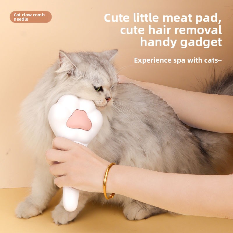 Cepillo para Mascotas, Desenre - Slicker Brush Self Cleaning Pet Grooming reseña y precio