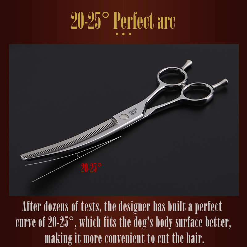 FIRELION-tijeras profesionales - Professional Pet Grooming Scissors Curved reseña y precio