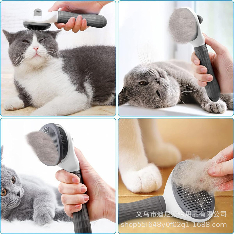 Cepillo Autolimpiable para Mas - Slicker Brush Self Cleaning Pet Grooming reseña y precio