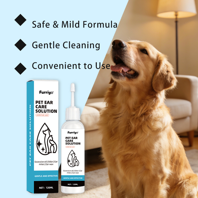 Solución limpiadora para oídos - Dog Ear Cleaner Solution Drops Wash reseña y precio