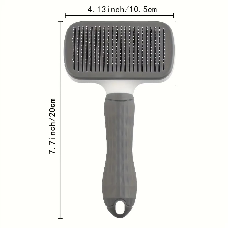 Cepillo de aseo para mascotas  - Slicker Brush Self Cleaning Pet Grooming reseña y precio