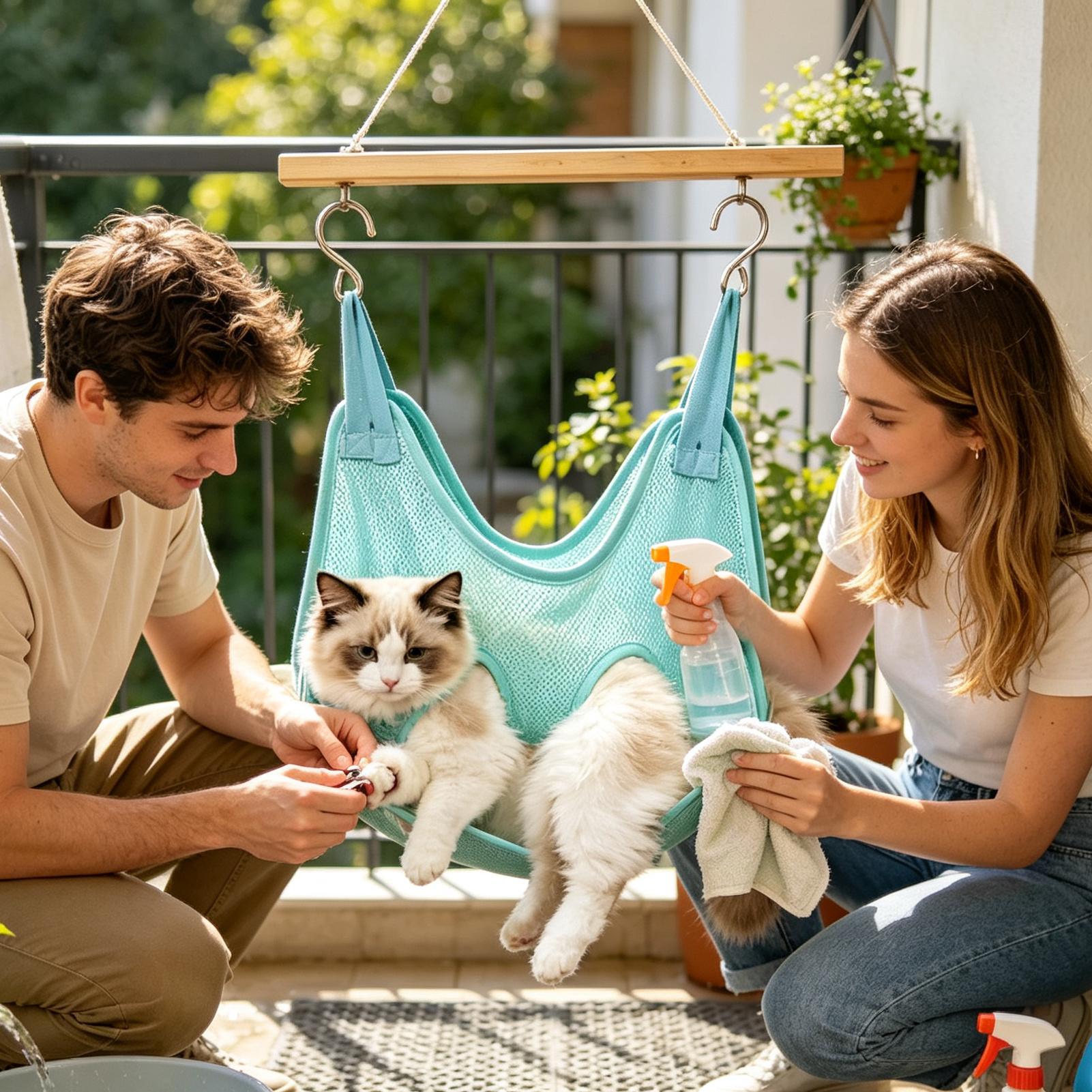 Hamaca de malla para el cuidad - Pet Grooming Hammock Sling Restraint reseña y precio