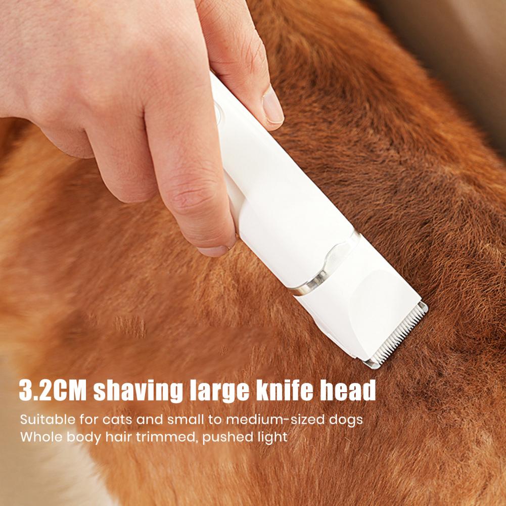 Cabezal de cortaúñas para masc - Cordless Dog Clippers Low Noise Grooming reseña y precio