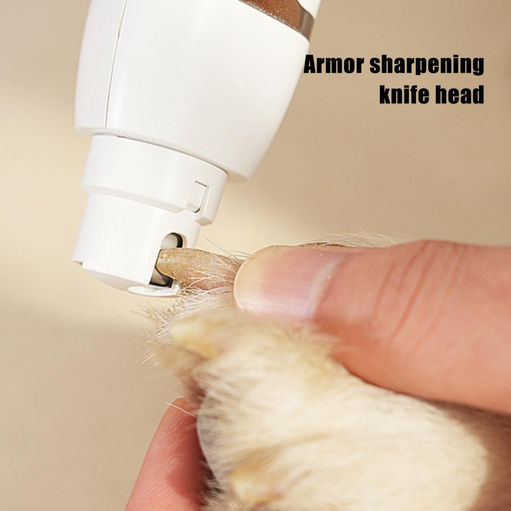 Cabezal de cortaúñas para masc - Cordless Dog Clippers Low Noise Grooming reseña y precio