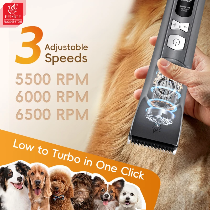 Cortadora de Pelo Inalámbrica  - Cordless Dog Clippers Low Noise Grooming reseña y precio