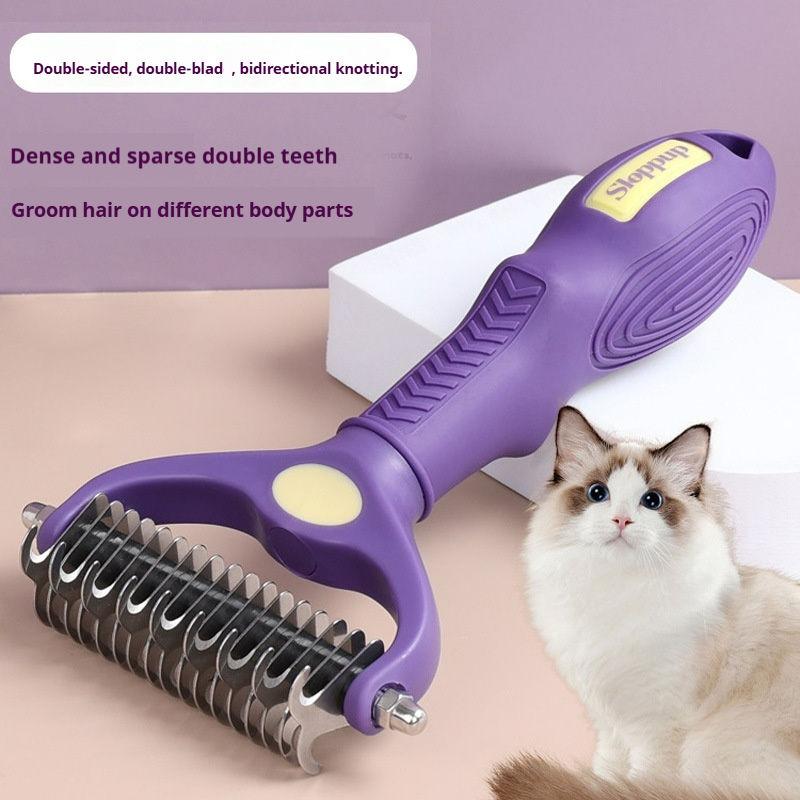 Peine desenredante para mascot - Undercoat Rake Dematting Tool Dog Shedding reseña y precio