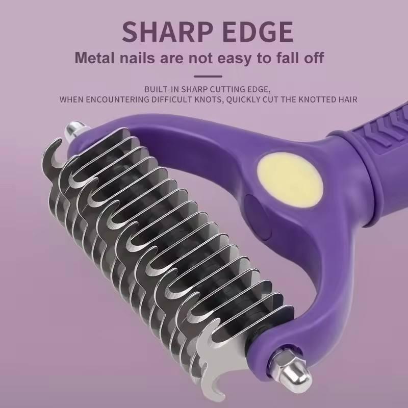 Peine desenredante para mascot - Undercoat Rake Dematting Tool Dog Shedding reseña y precio