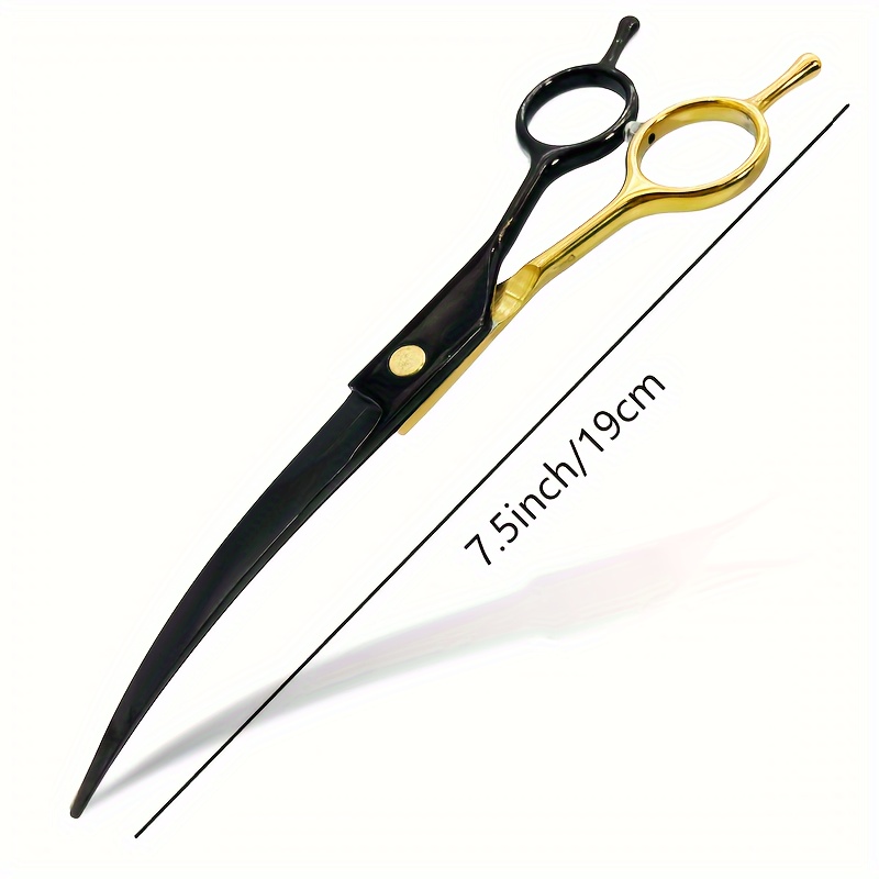 Tijeras Curvas para Peluquería - Professional Pet Grooming Scissors Curved reseña y precio