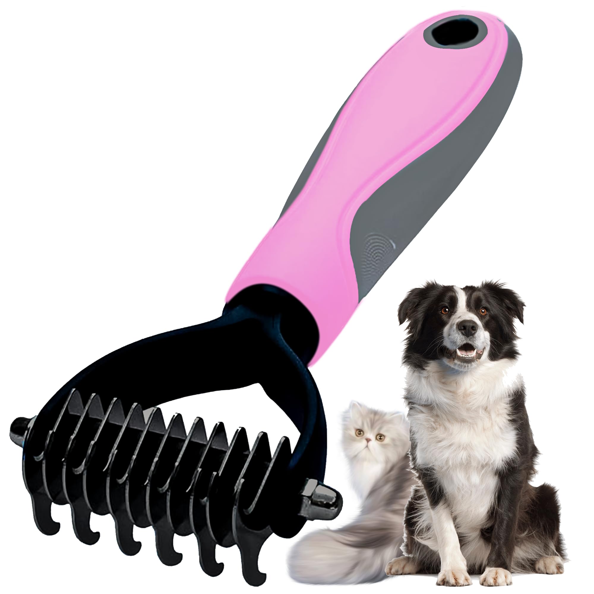 Cepillo para el cuidado de mas - Undercoat Rake Dematting Tool Dog Shedding reseña y precio