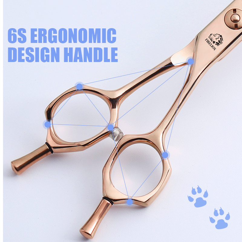 FIRELION profesional VG10 6,5/ - Professional Pet Grooming Scissors Curved reseña y precio