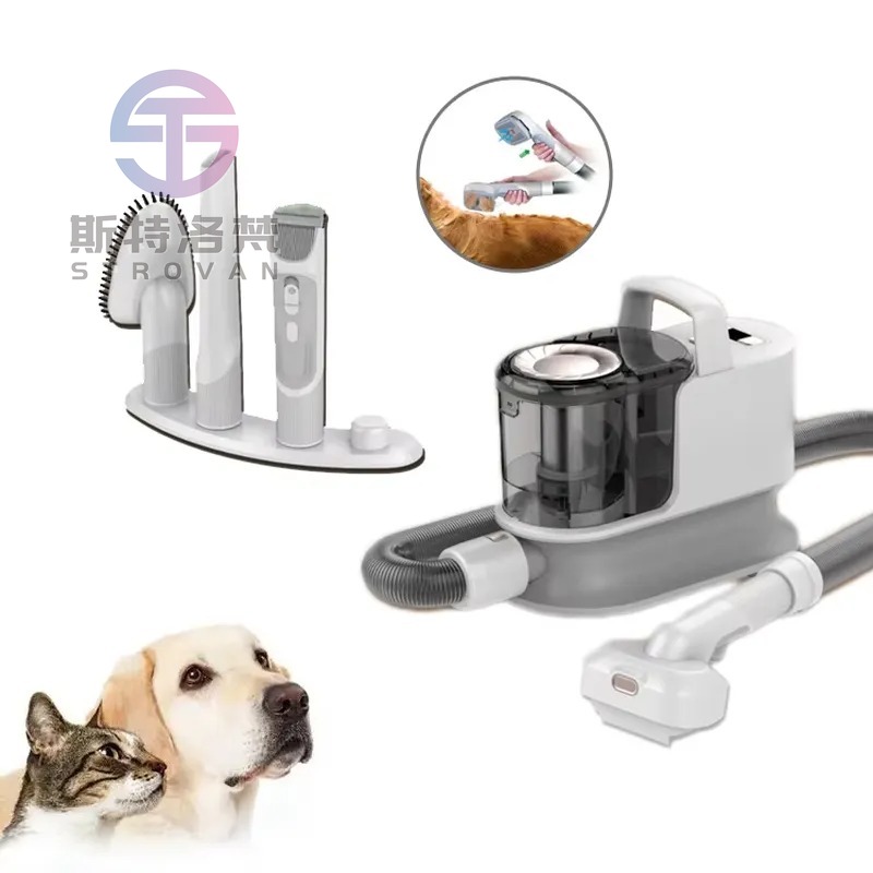 Kit de Aseo para Mascotas 5 en - Pet Grooming Vacuum Suction Kit 5 In 1 reseña y precio